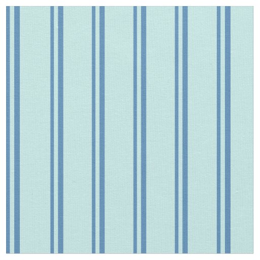 Blue and Turquoise Lines Pattern Fabric