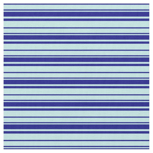 Blue and Turquoise Pattern Fabric (Close Up)