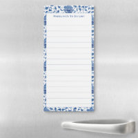 Blue And White Antique Chinoiserie Chic To-Do List