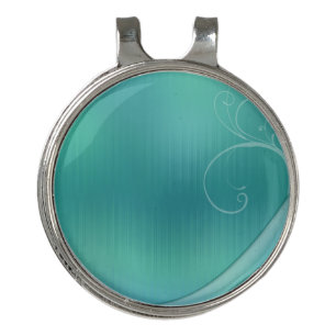 Blue and white background Best Golf Hat Clip 