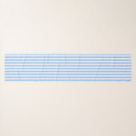 Blue and white candy stripes scarf<br><div class="desc">Blue and white candy stripes</div>