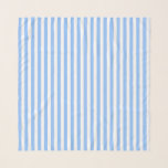 Blue and white candy stripes scarf<br><div class="desc">Blue and white candy stripes</div>