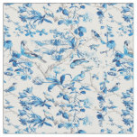 Blue and White Chinoiserie Chinese Oriental Fabric