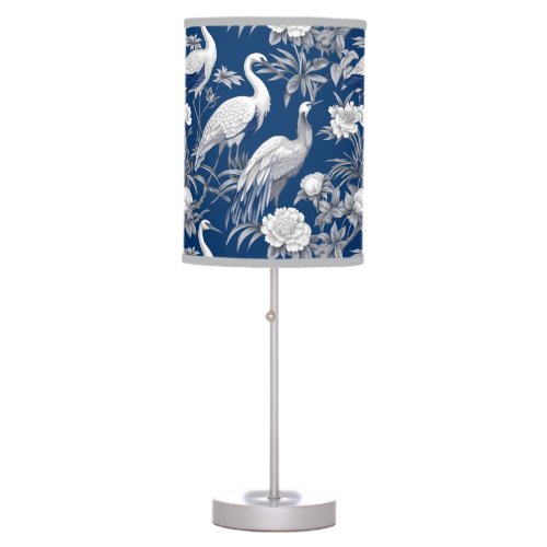 Blue and White Chinoserie Series Design 7 Table Lamp