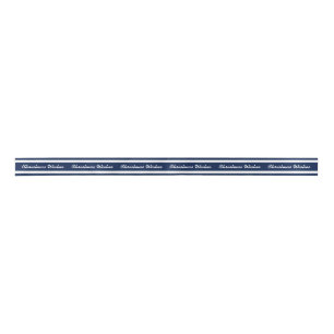 Blue and White Christmas Ribbon