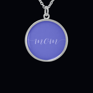 blue and white classic elegant chic Necklace