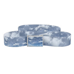 Blue and White Clouds Belt