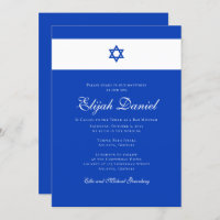 Blue and White | Colors of Israel Bar Mitzvah