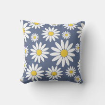 Blue and White Daisy