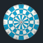 Blue And White Dartboard<br><div class="desc">Blue And White Dart Board</div>