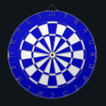 Blue and white dartboard<br><div class="desc">white and blue dart board for just a common looks. You can change the white color by changing the background color to a color of you choice.</div>