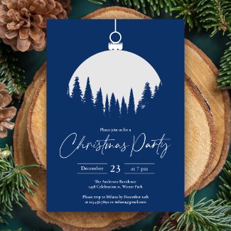 Blue And White Decoration Ball Christmas Party