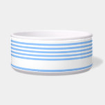 Blue and white five stripes pattern bowl<br><div class="desc">Blue and white five stripes pattern</div>