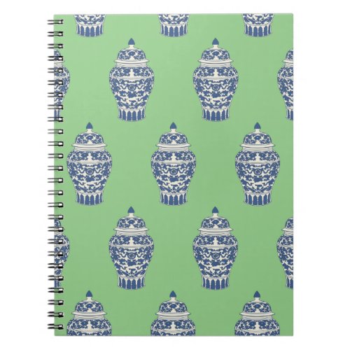 Blue and White Ginger Jar Notebook