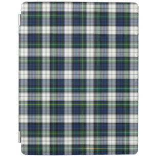 Blue and White Gordon Clan Formal Dress Tartan iPad Smart Cover