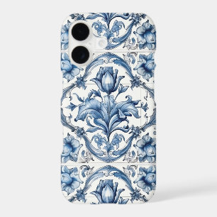 Blue and White Holland Pottery Tile iPhone 17 Case