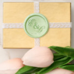 Blue and White Hydrangea Wedding Invitation Wax Seal Sticker<br><div class="desc">Invite your guests to a party in the garden with this gorgeous watercolor floral wedding crest invitation suite. Every insert is more deliciously colorful than the next. With pops of blue, green, and ivory, every elegant and whimsical detail of your day is delightfully coordinated. To see more work and learn...</div>