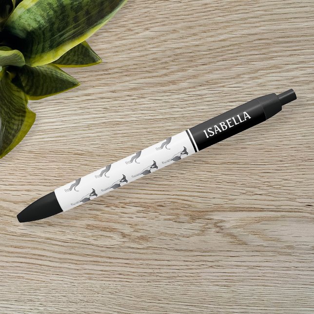 Blue And White Italian Greyhound Dogs With Name Pen (Creator Uploaded)