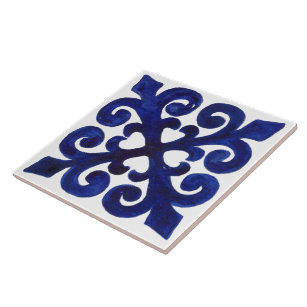 3dRose ct_36502_2 Grunging in Greece-Ceramic Tile 6-Inch 