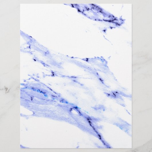 Blue and White Marble (Front)