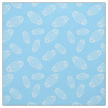 Blue and White Medical Mask Pattern Fabric
