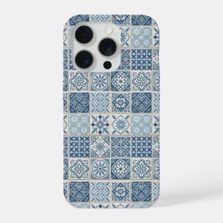 Blue and White Moroccan Tile Phone Case – Geometri