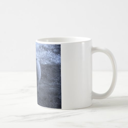 Blue and White  Mother sheep Coffee Mug