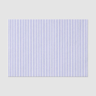 Blue and White Pinstripe Tissue Paper