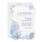 Blue and White Snowflakes Wedding Invitation 3