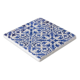 Blue and White Spanish Tile Trivet
