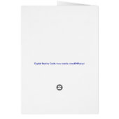 Blue and White Splashes with Ski Jump (Back)