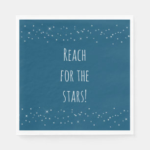Blue and White Stars Napkins