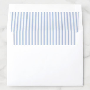 Blue and White Stripe Envelope Liners
