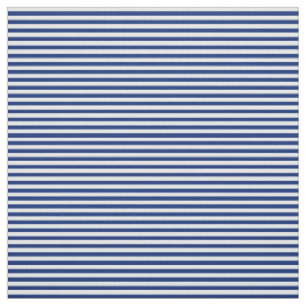 Blue and White Stripes Fabric