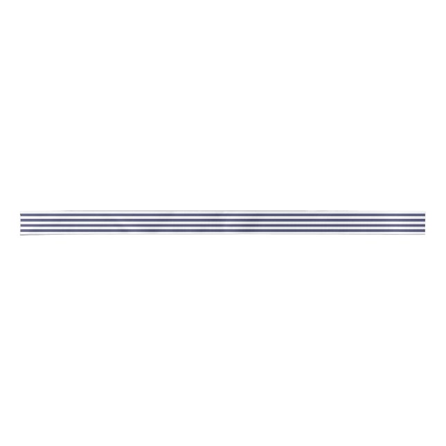 Blue and White Stripes ribbon (Front)