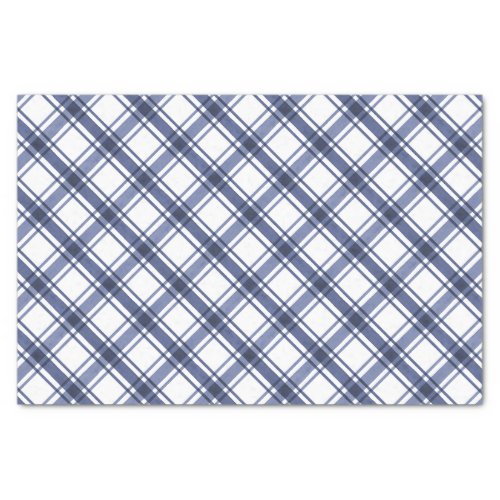 Blue and White Tissue Paper