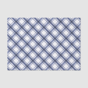 Blue and White Tissue Paper