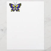 Blue and Yellow Butterfly (Front)