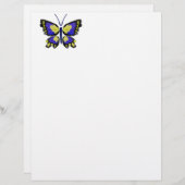 Blue and Yellow Butterfly (Front/Back)