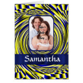 Blue and yellow fractal (Front)