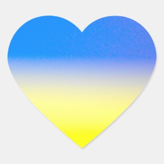 Blue and Yellow Gradient Peace Ukraine Inspiration