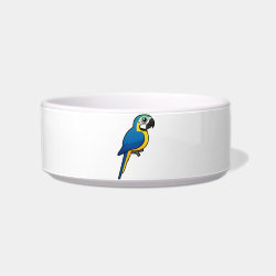 Blue-and-yellow Macaw Cat Food Bowl