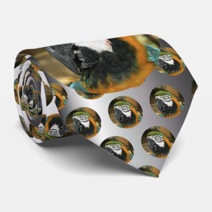 Blue and Yellow Macaw from Amazon Neck Tie