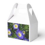 Blue and Yellow Morning Glories Favor Boxes