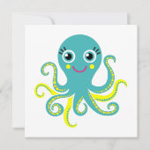 Blue and Yellow Octopus (Front)