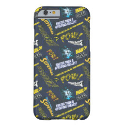 Blue and Yellow Pow! Barely There iPhone 6 Case