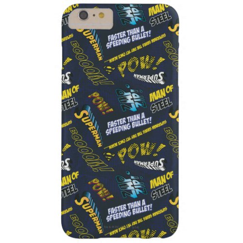 Blue and Yellow Pow Barely There iPhone 6 Plus Case