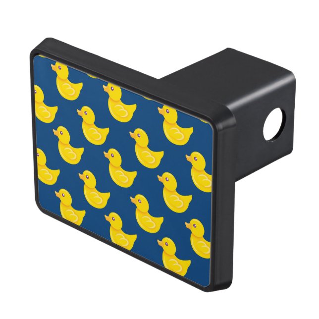 Blue and Yellow Rubber Duck, Ducky Hitch Cover (Top Right)