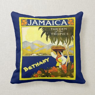 Blue and Yellow Tropical Jamaica