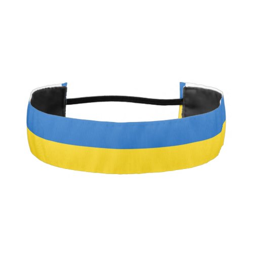 Blue and Yellow Ukraine Athletic Headband